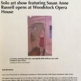 Solo Show Daily Herald Woodstock 2018