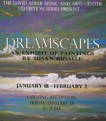 Solo Show Dreamscapes Poster 2012