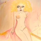 Nude Female Pop Art