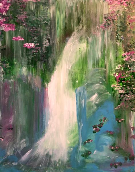 Vibrant Waterfall