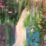 Vibrant Waterfall