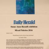 Daily Herald 2016- Mixed Palettes Show