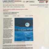 Lake County Journal  2012.Moon over city- Dreamscapes