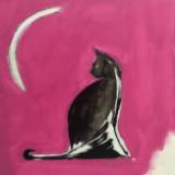 Cat and the Moon